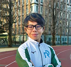 ランニング講習会講師 服部翔大さん